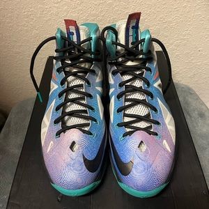 Lebron 10 Pure Platinum/Black-Sport Turquoise